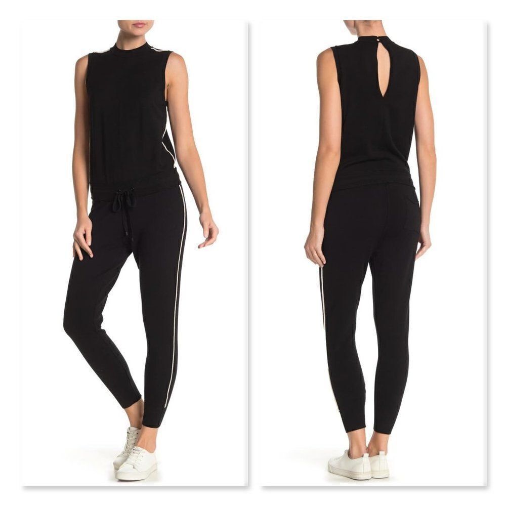 n:PHILANTHROPY Laser Sleeveless Knit Jumpsuit